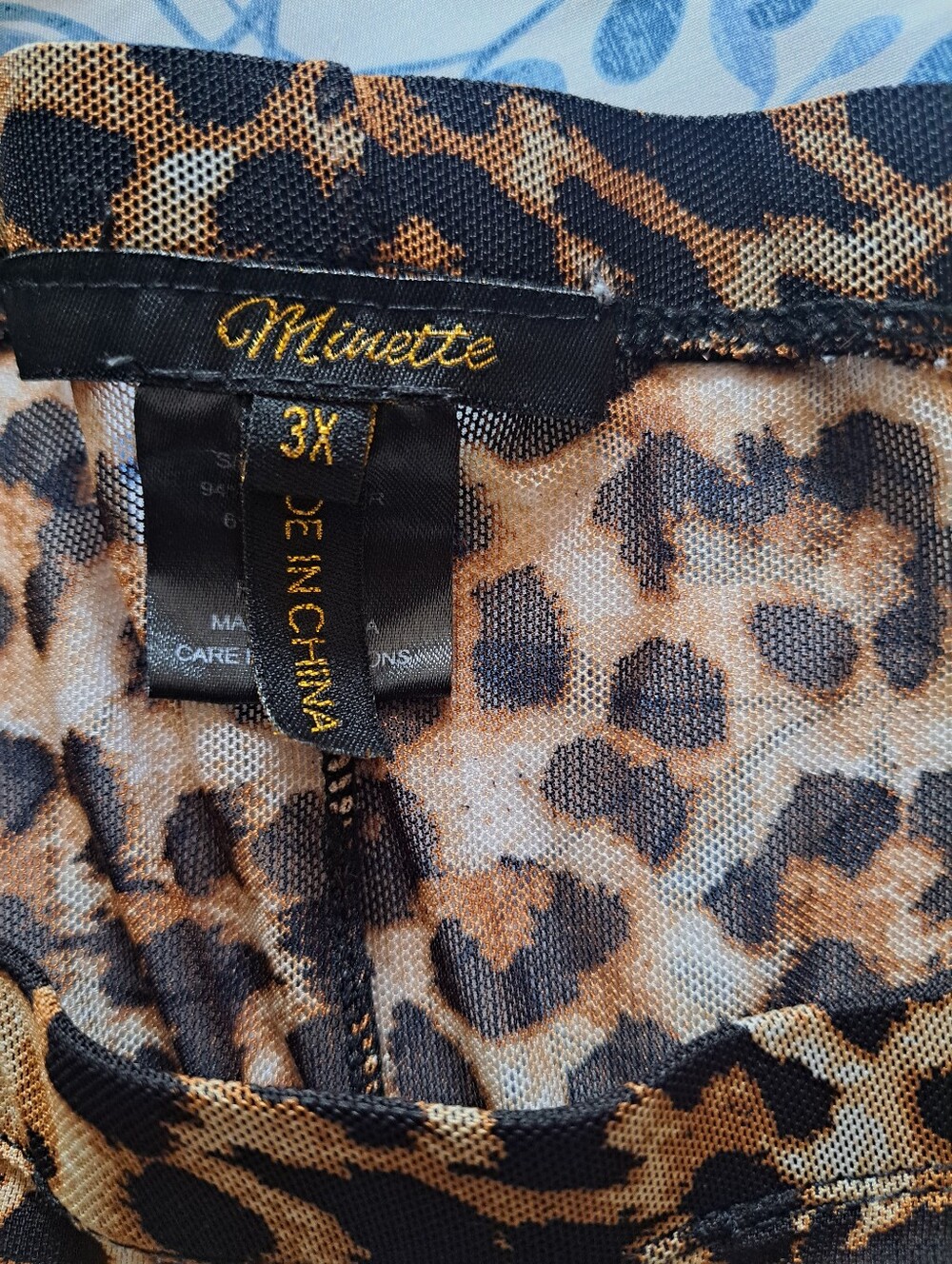 Leopard Print Flared Pants in Brown - Picture 2 of 10